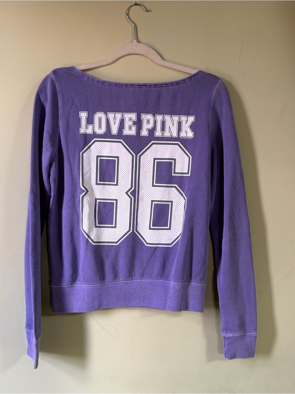 PINK Victoria's Secret Off the Shoulder Sweatshirt